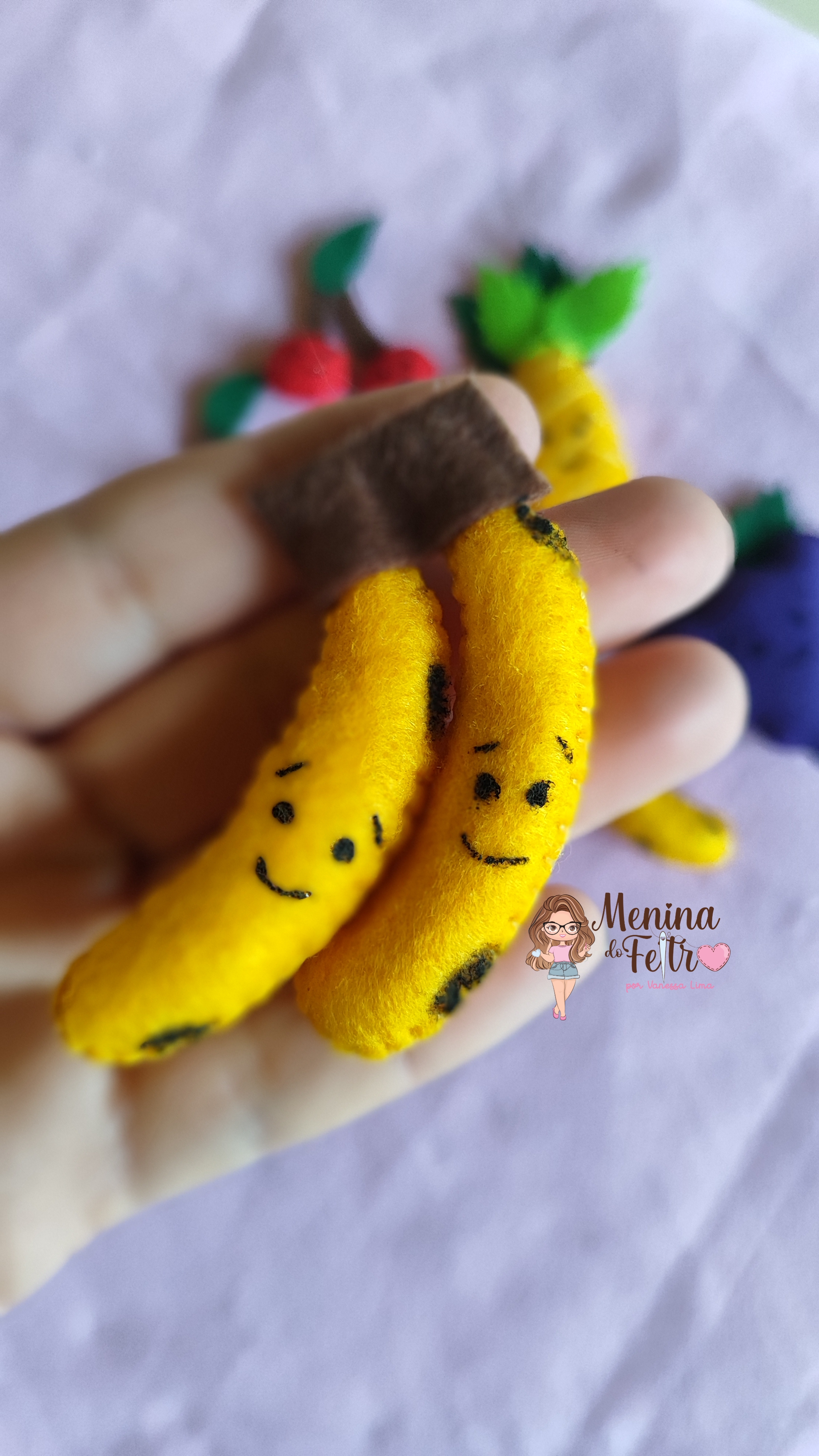 Fruta para vestido infantil