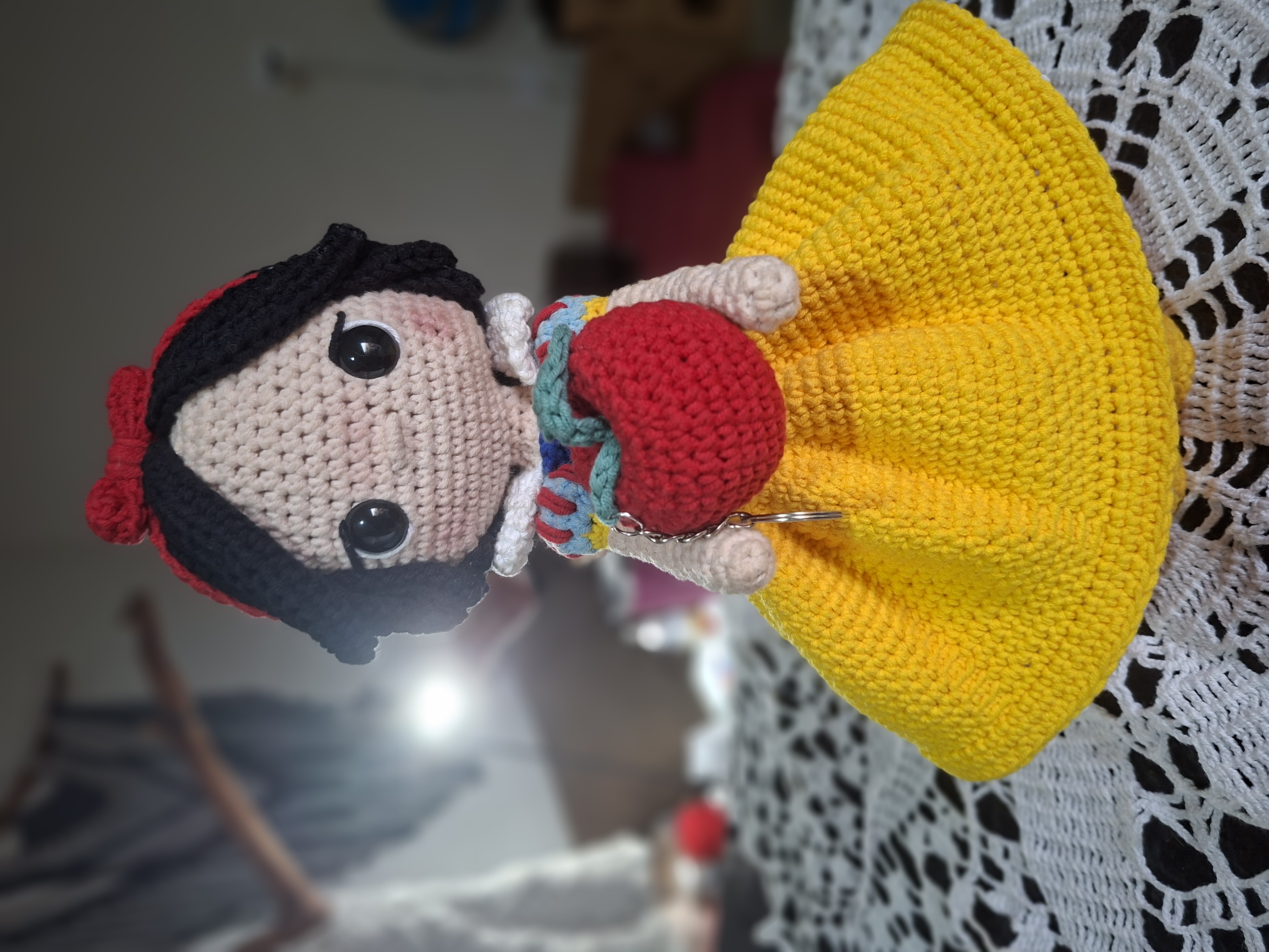 Boneca Amigurumi Princesa